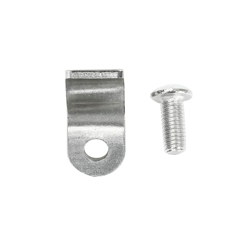 SUPERFASTRACING 24pcs 1/4" Stainless Steel Brake Line Clamp & Screw Street Rod Custom Dune Buggy - Image 3